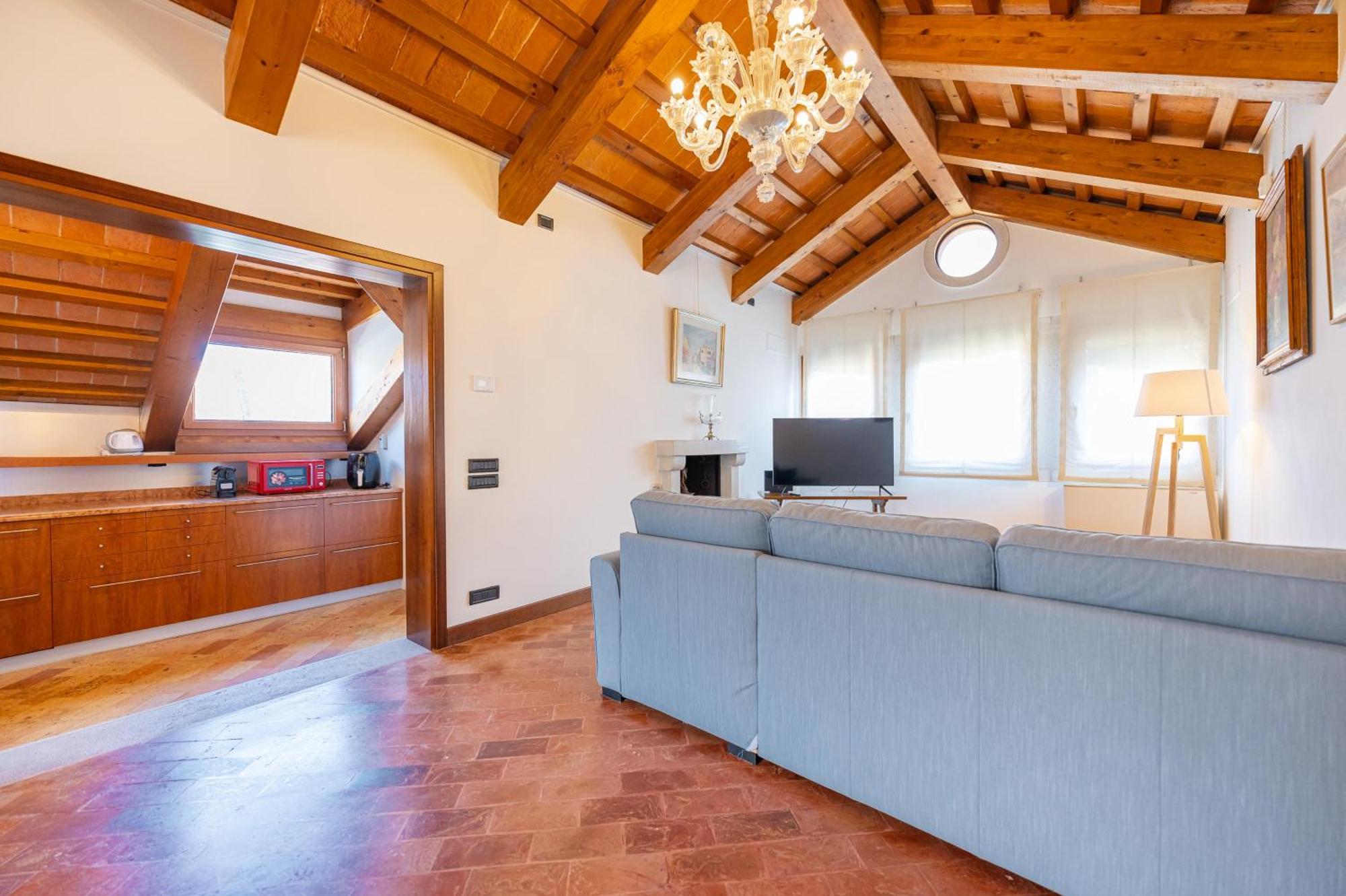 Ferienwohnung Luxury Penthouse With Terrace Venedig Exterior foto