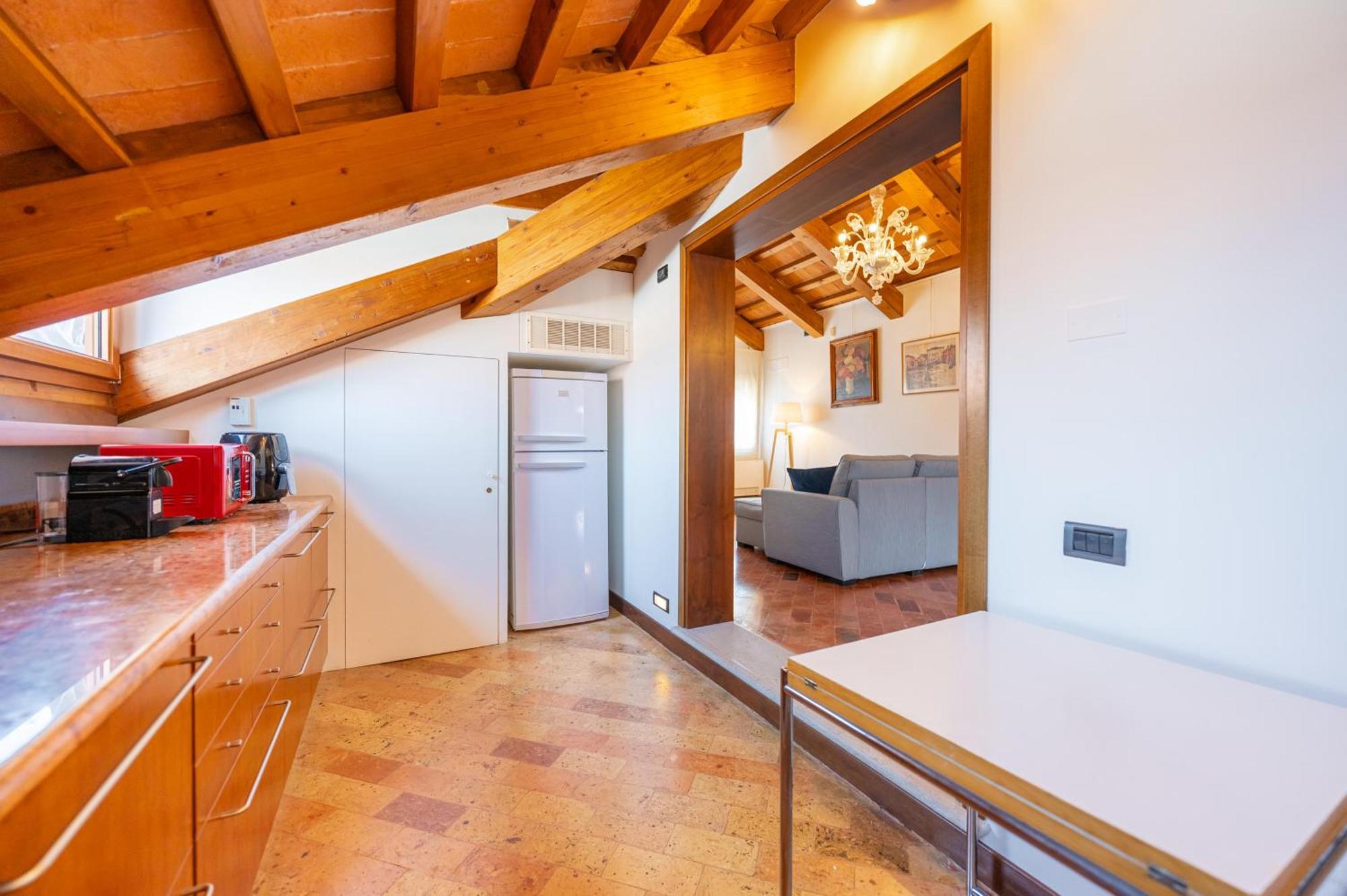 Ferienwohnung Luxury Penthouse With Terrace Venedig Exterior foto